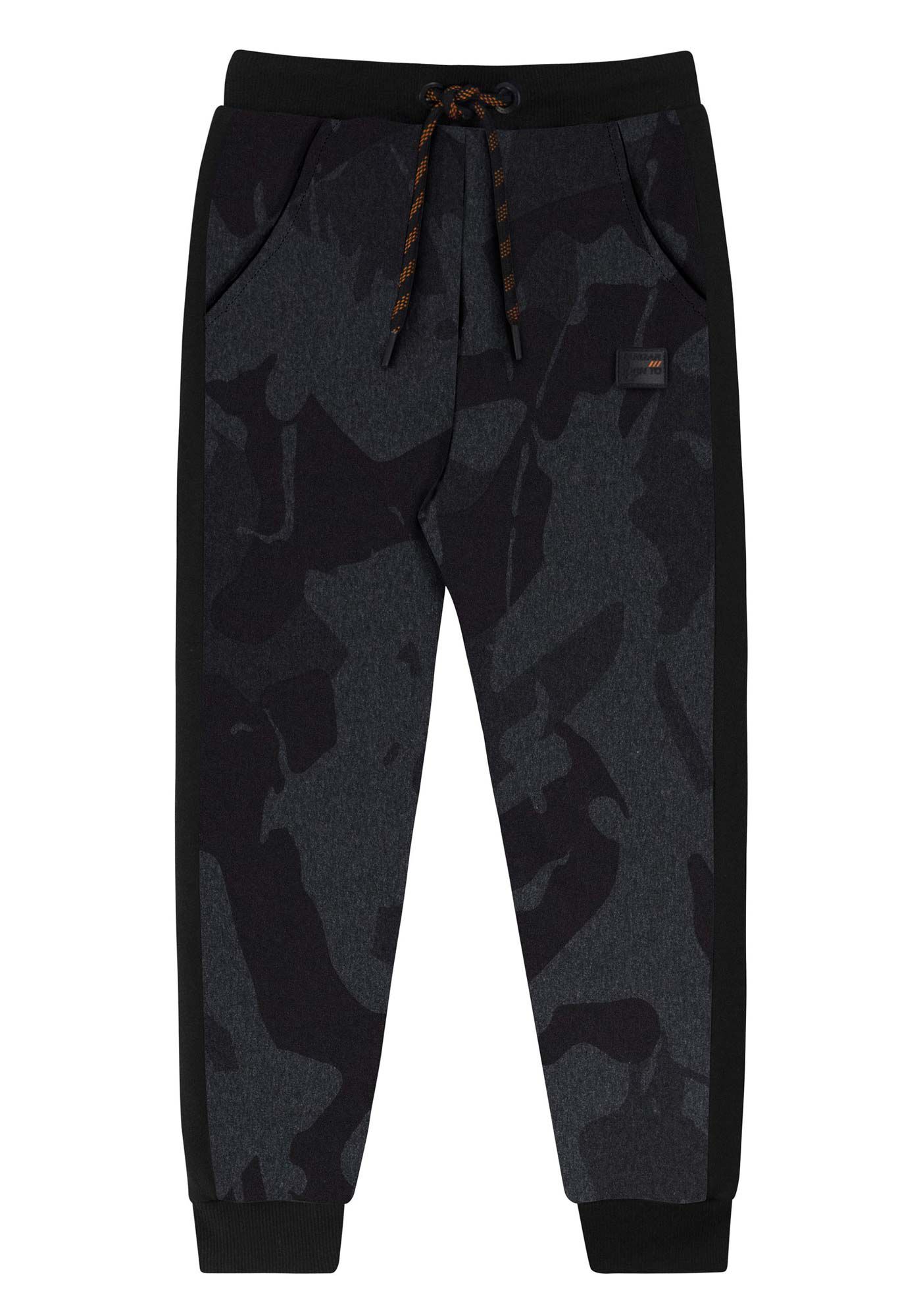 Calça moletom camuflada infantil clearance