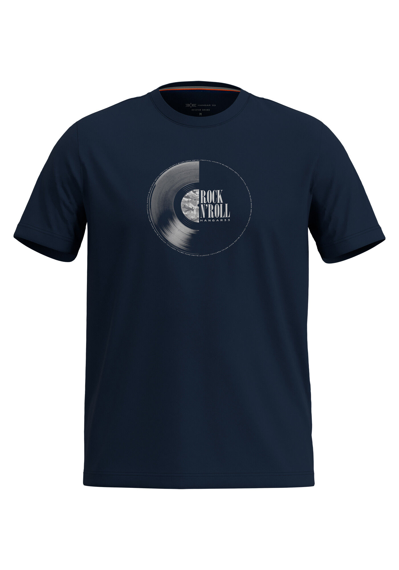 Camiseta De Manga Curta Em Meia Malha De Algod&atilde;o Respons&aacute;vel, MARINHO IMPERIO, large.