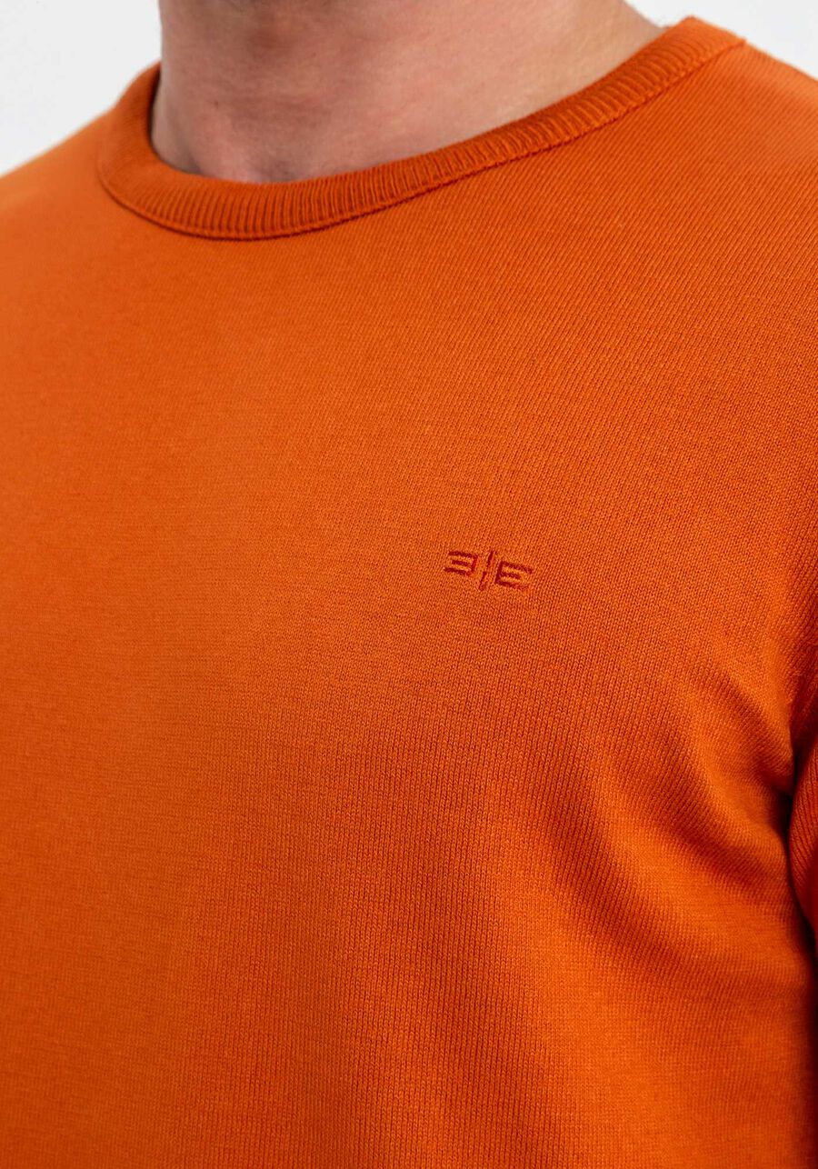 Blusão Masculino em Tricô, MARROM CUMARU. Blusão Masculino em Tricô, MARROM CUMARU, large.