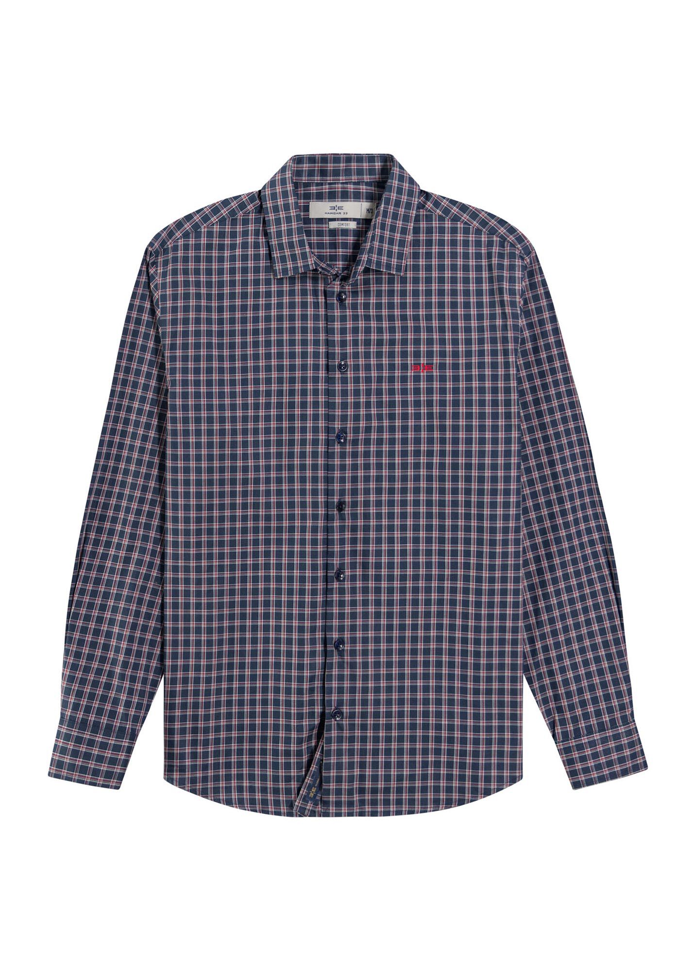 Camisa burberry xadrez marinho sales