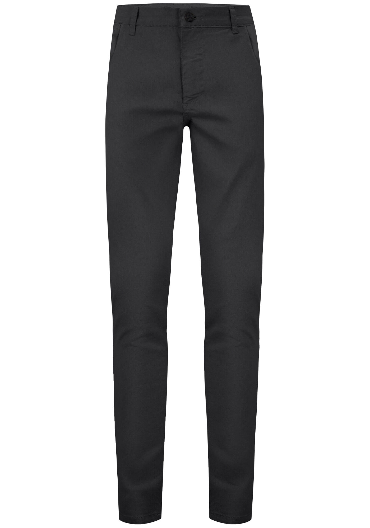 Cal&ccedil;a Sarja Masculina Skinny Chino N&atilde;o Desbota, PRETO REATIVO, large.