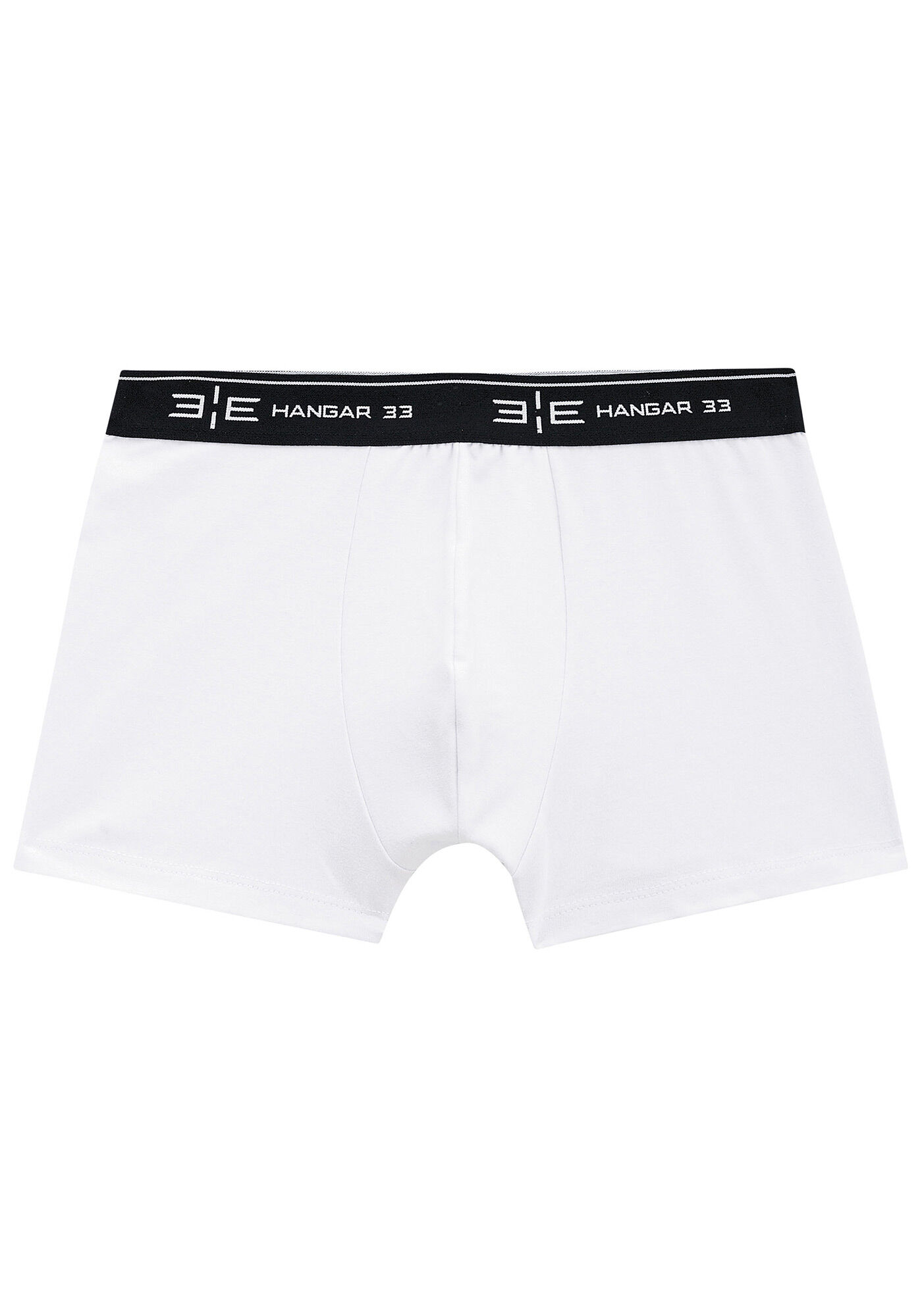 Cueca Boxer Em Malha De Algod&atilde;o Com Elastano, BRANCO, large.