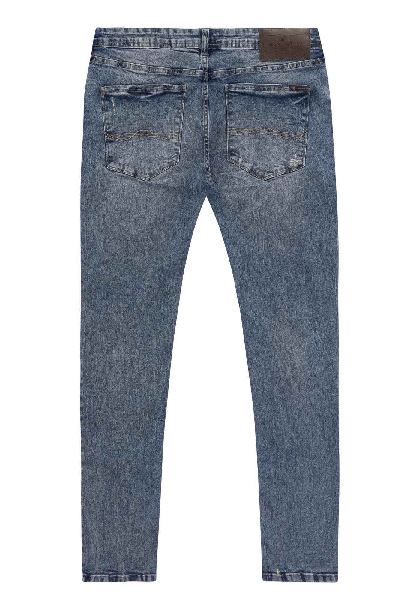 Cal a Jeans Masculina Skinny Destroyed Hangar 33