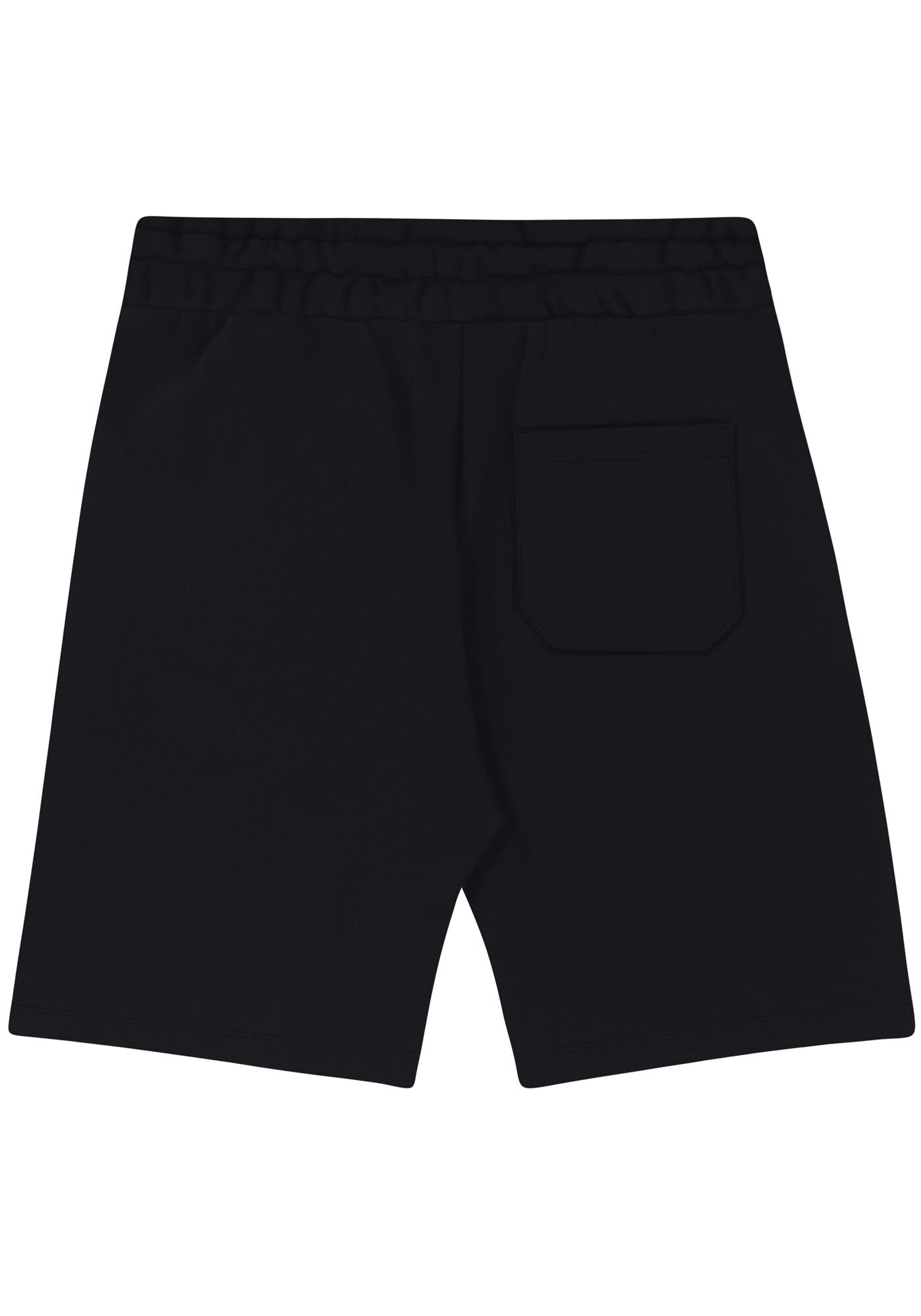 Bermuda em Moletom com Bolsos, PRETO REATIVO, large.