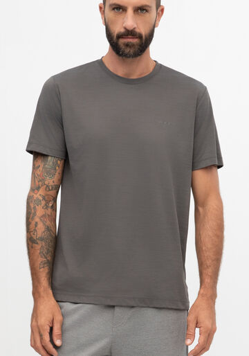 Camiseta Masculina em Malha Tech Skin, CINZA NOTI. Camiseta Masculina em Malha Tech Skin, CINZA NOTI, large.