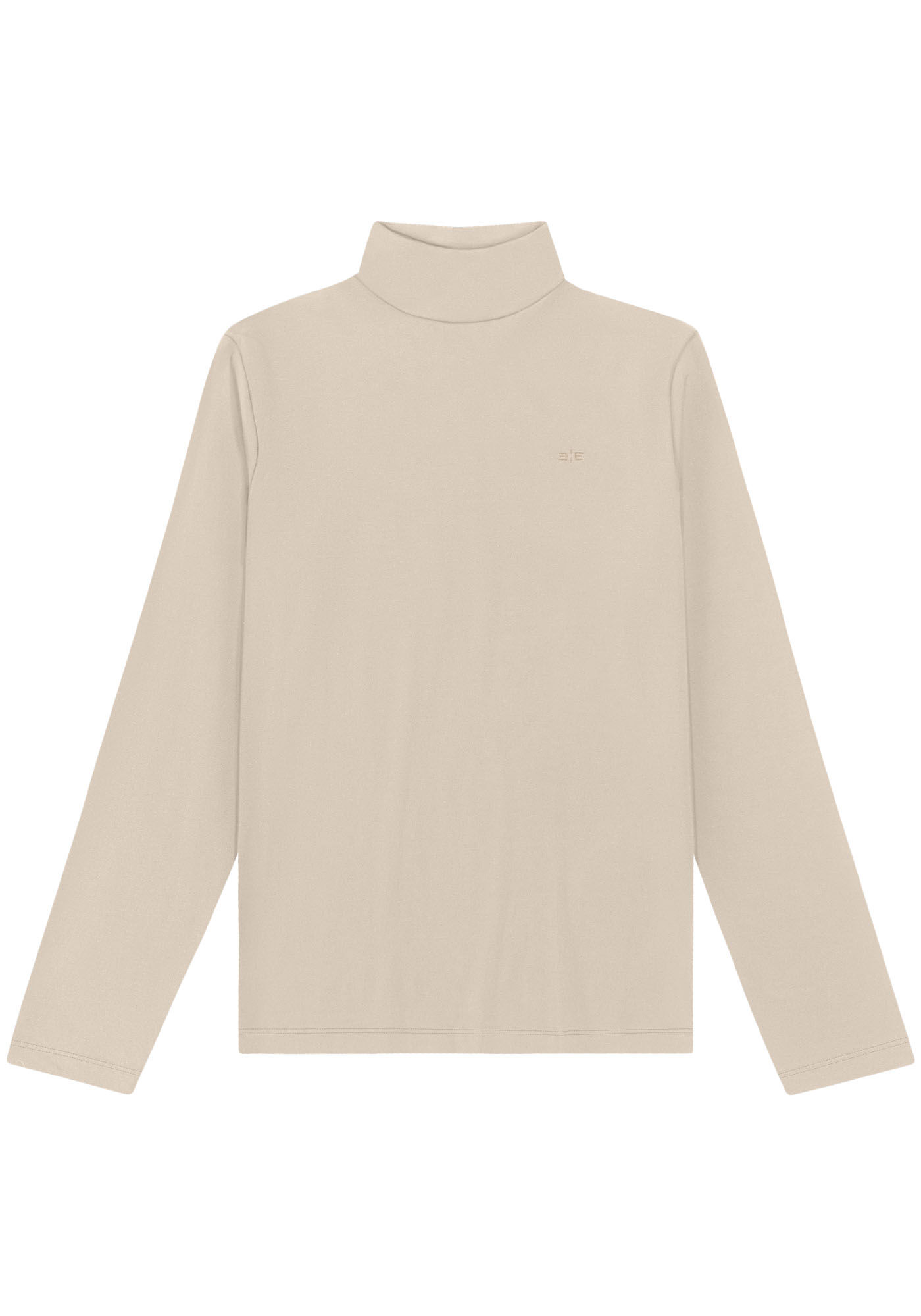 Camiseta Manga Longa Masculina com Gola Alta, , large.