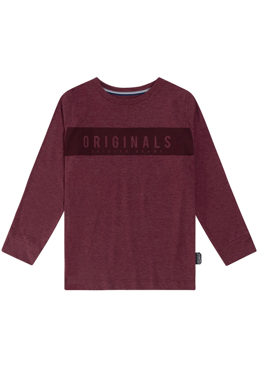 Camiseta Manga Longa Tal Pai Tal Filho Infantil, BORDO WITCH. Camiseta Manga Longa Tal Pai Tal Filho Infantil, BORDO WITCH, large.