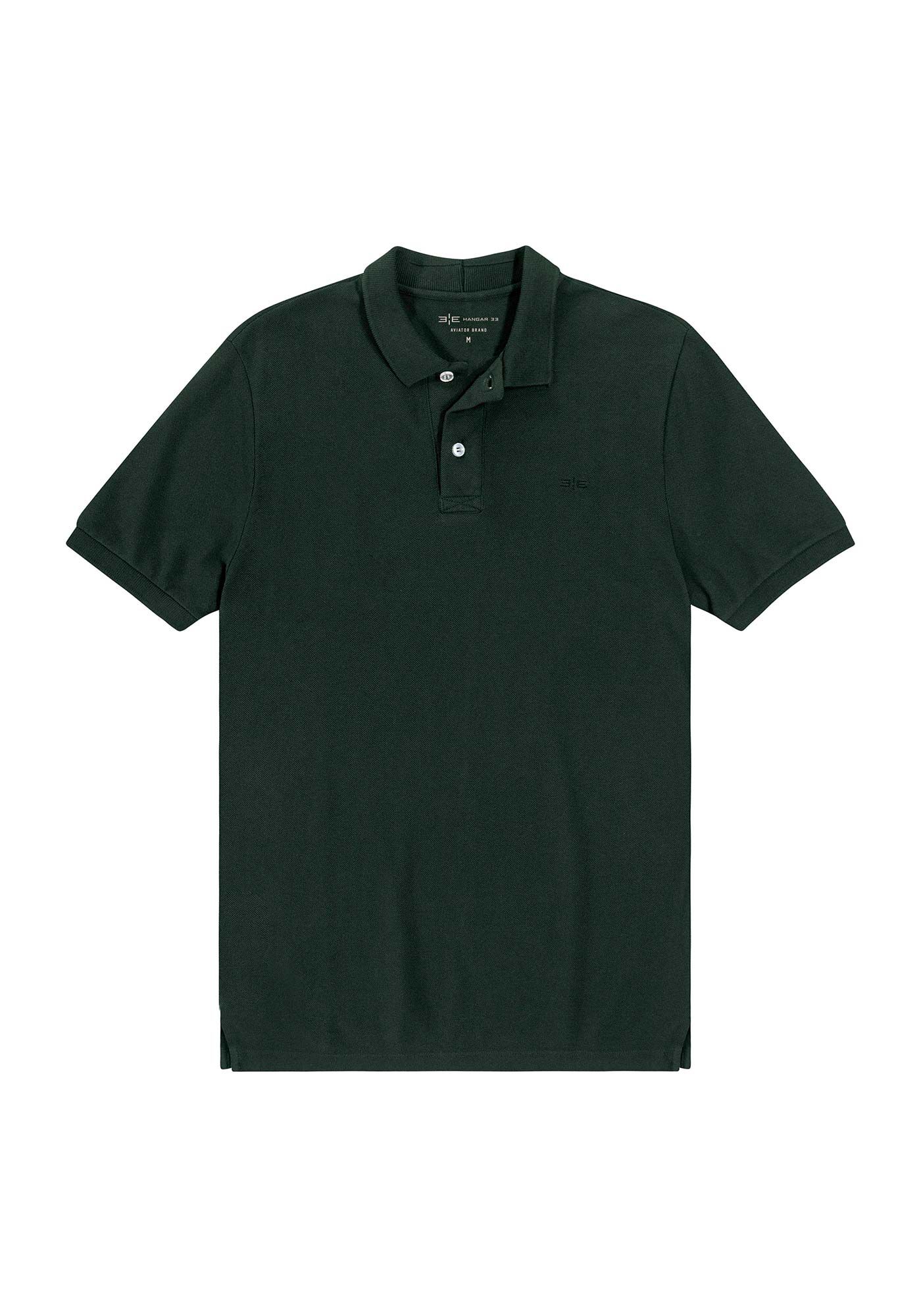 Camisa Polo Cl&aacute;ssicos Malha Piquet Juvenil, VERDE, large.