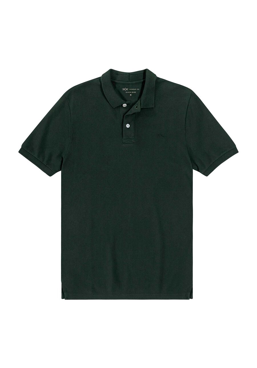 Camisa Polo Clássicos Malha Piquet Juvenil, VERDE, large.