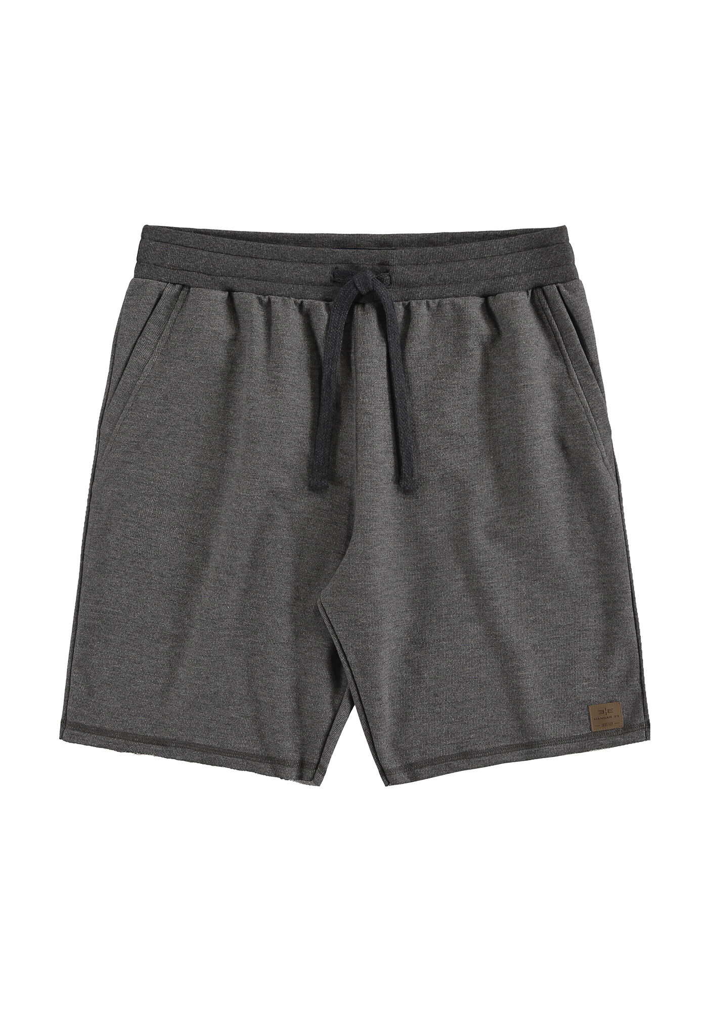 Bermuda em Moletom com bolso Big e Tall, MESCLA ESCURO, large.