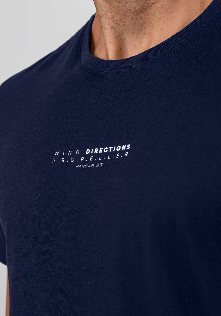 Camisa Masculina em Malha Pima com Manga Curta, MARINHO ACTION. Camisa Masculina em Malha Pima com Manga Curta, MARINHO ACTION, large.