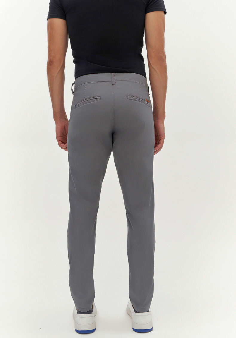 Cal&ccedil;a Skinny Turboh&eacute;lice Em Sarja Com Elastano, CINZA NIGHTCALL, large.
