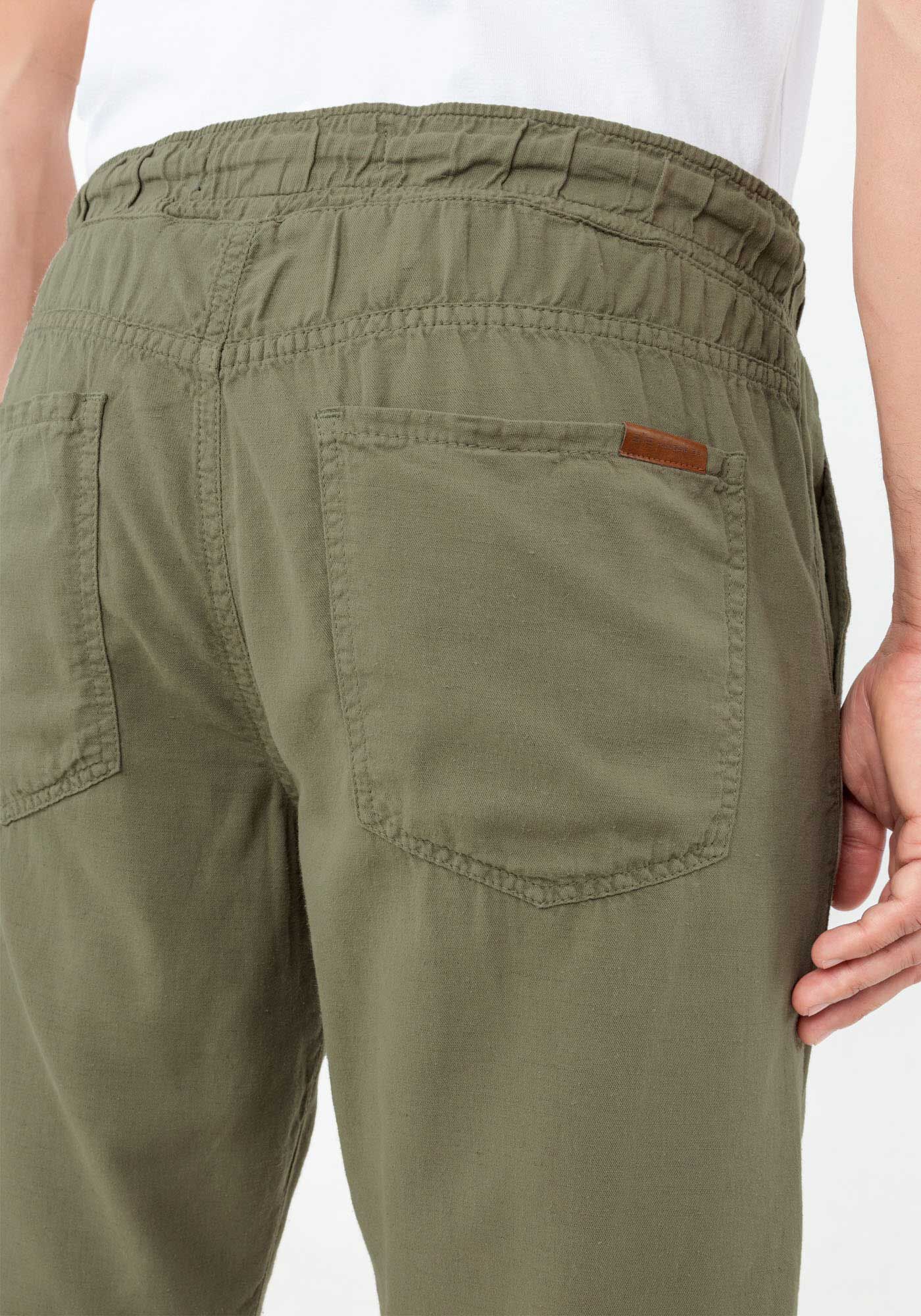 Cal&ccedil;a Sarja Masculina Jogging Sustent&aacute;vel, VERDE VALVET, large.