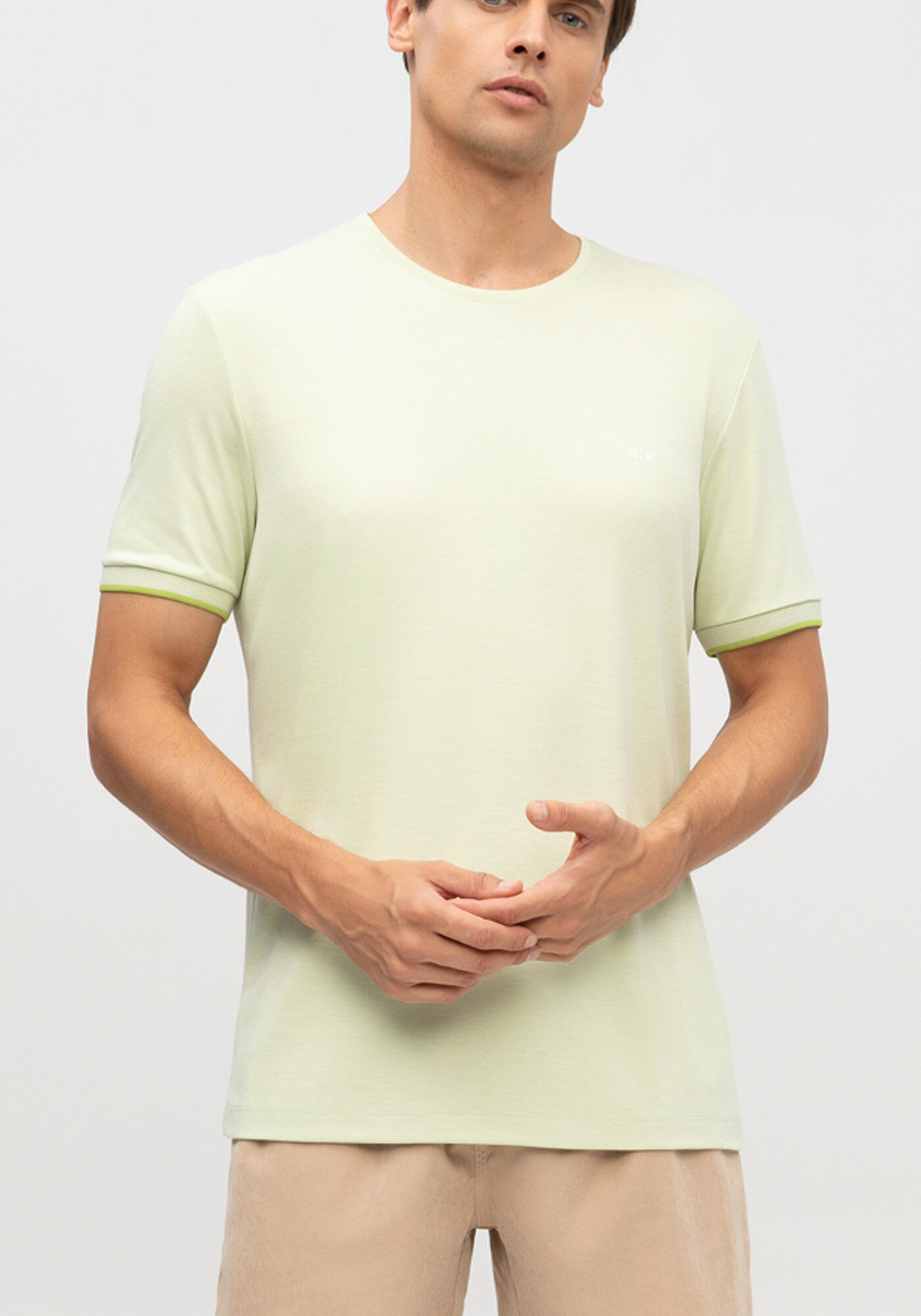 Camiseta Masculina em Malha Modal Premium, VERDE ARAMODU, large.