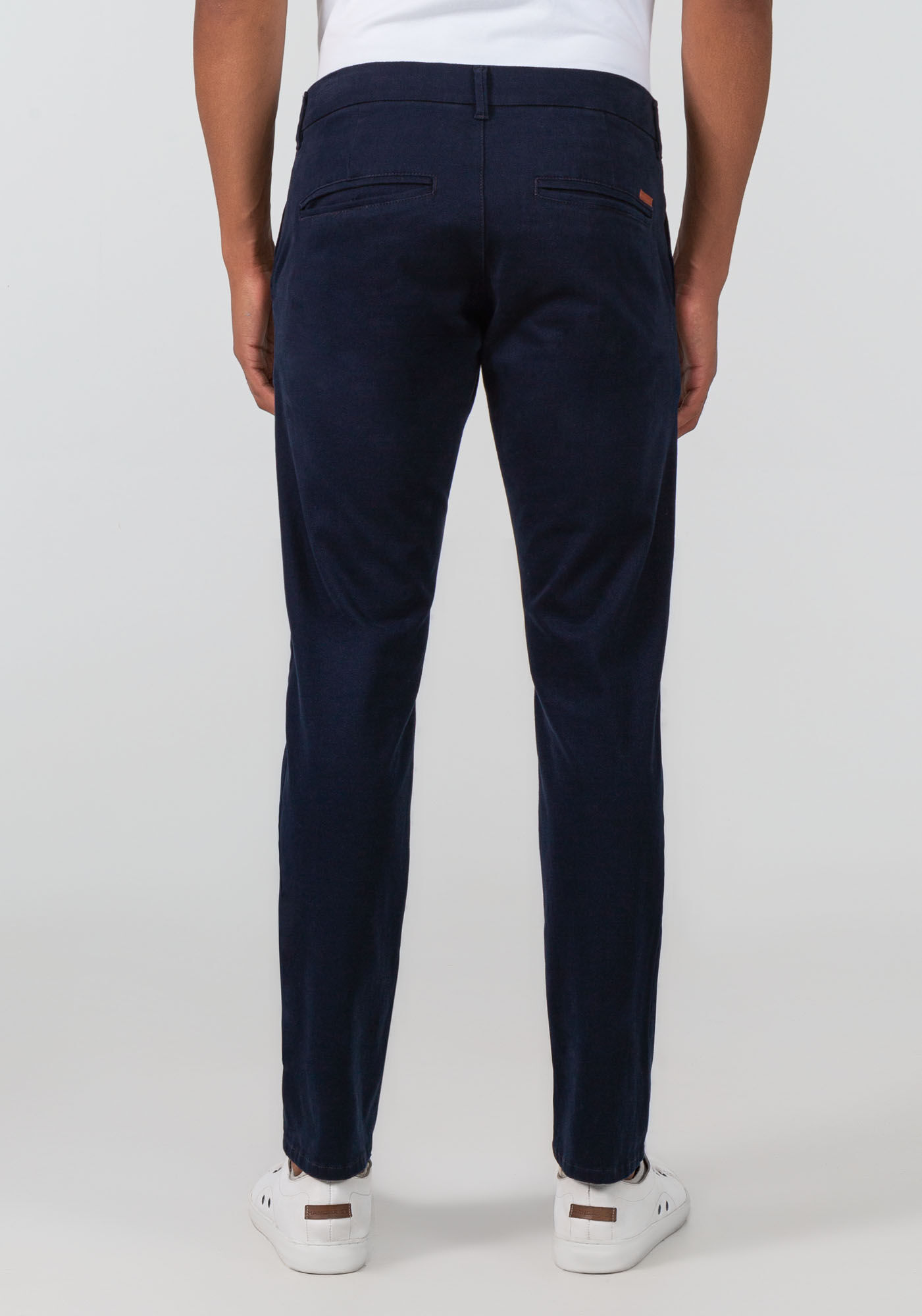 Cal&ccedil;a Sarja Chino Slim Shirt Lock, MARINHO ACTION, large.