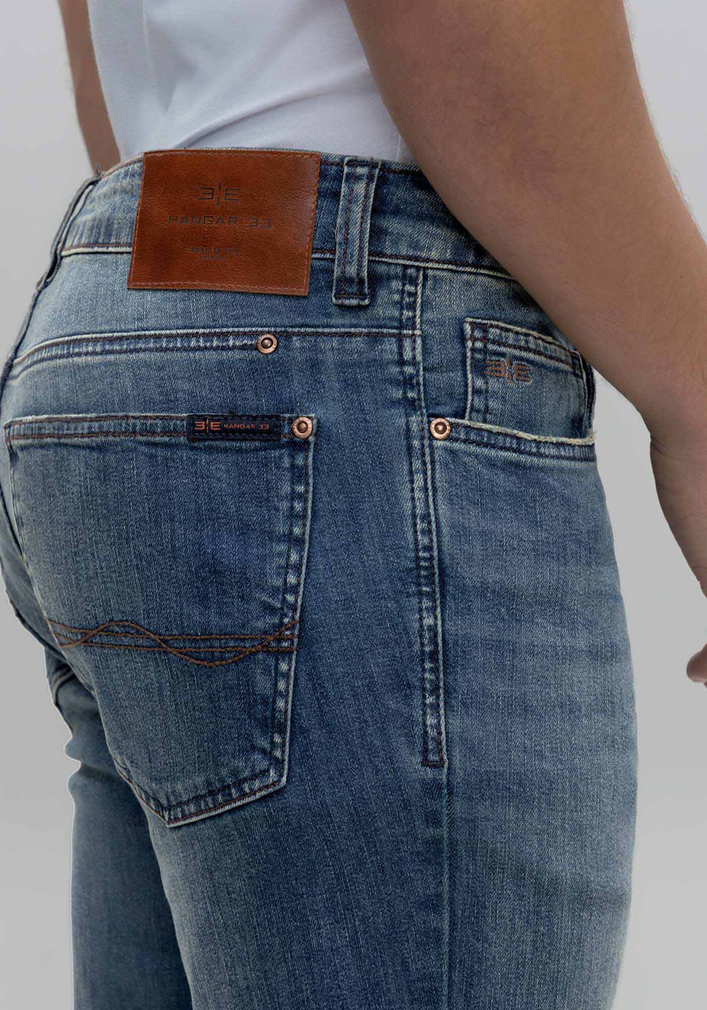 Cal&ccedil;a Jeans Com Elastano, JEANS, large.