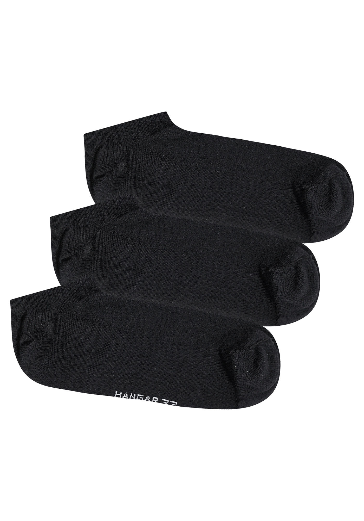 Kit Com 3 Pares De Meia Com Cano Invis&iacute;vel, PRETO REATIVO, large.