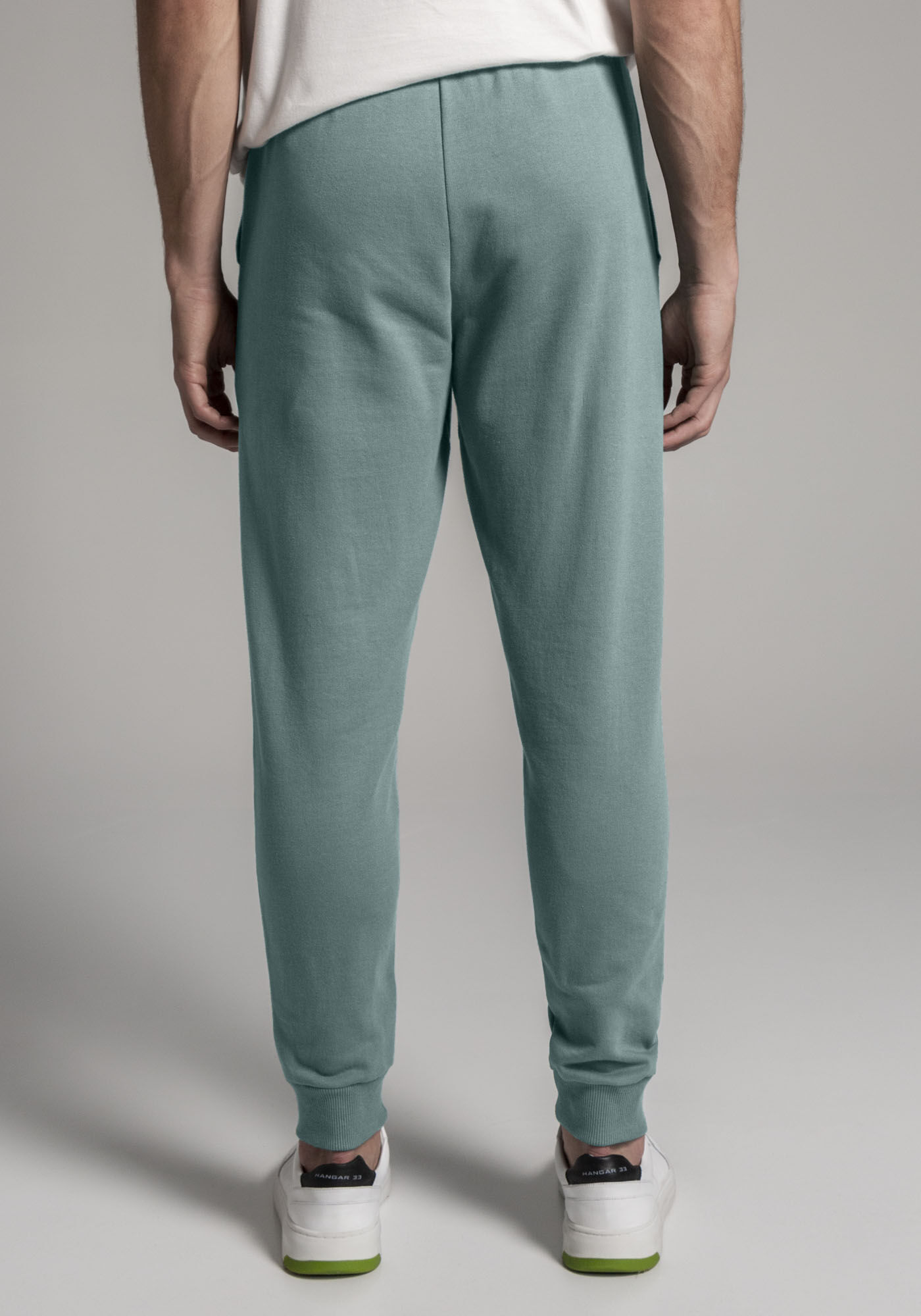 Cal&ccedil;a Jogger Masculina em Moletom 3 Cabos, VERDE LIVE, large.