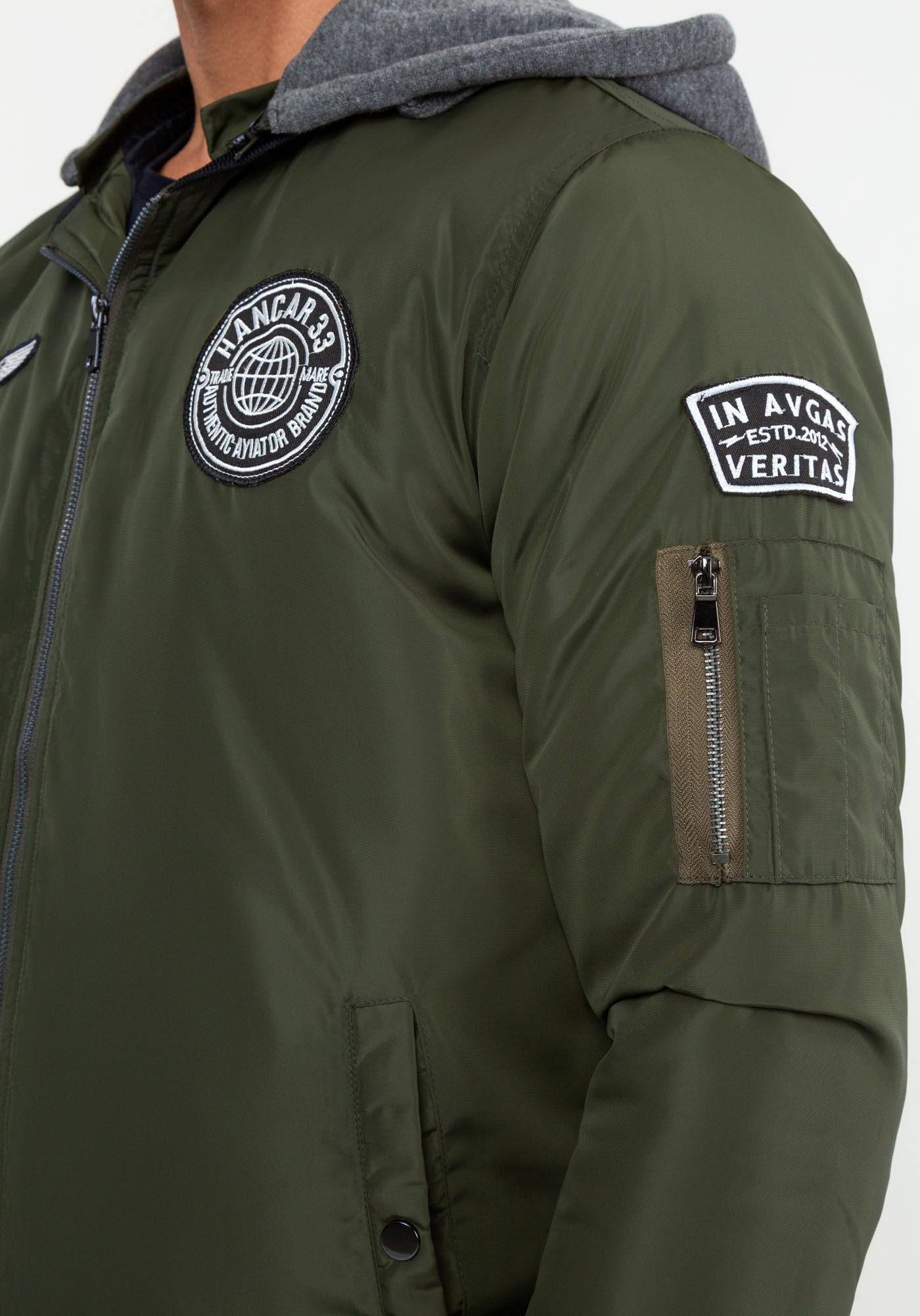 Jaqueta bomber 2025 masculina com capuz
