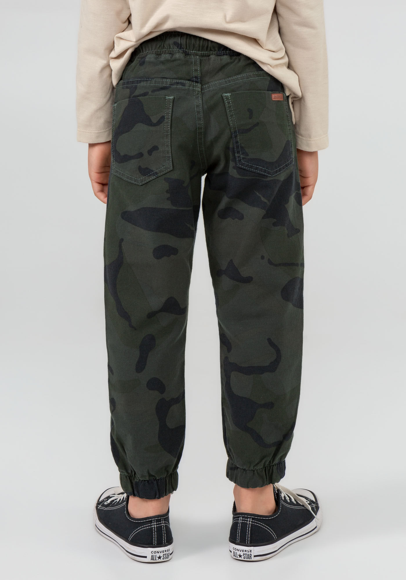 Calça jogger best sale sarja camuflada