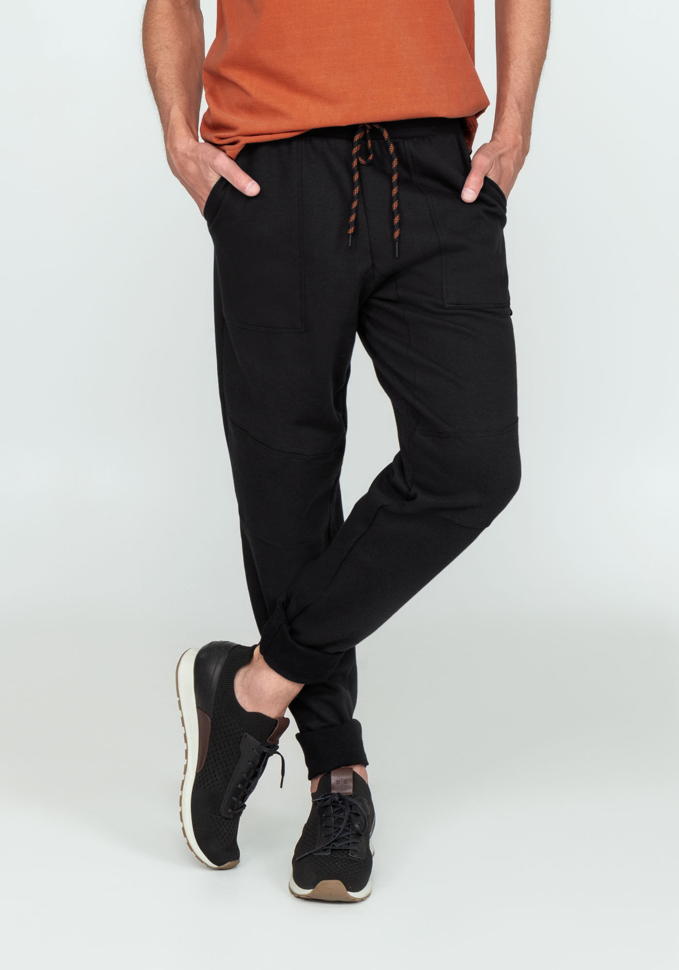 Calça slim best sale moletom
