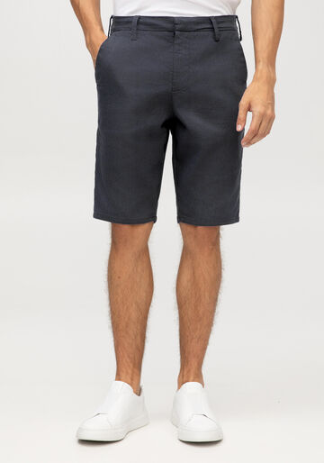 Bermuda Sarja Masculina Alfaiataria com Elastano, MARINHO IMPERIO. Bermuda Sarja Masculina Alfaiataria com Elastano, MARINHO IMPERIO, large.