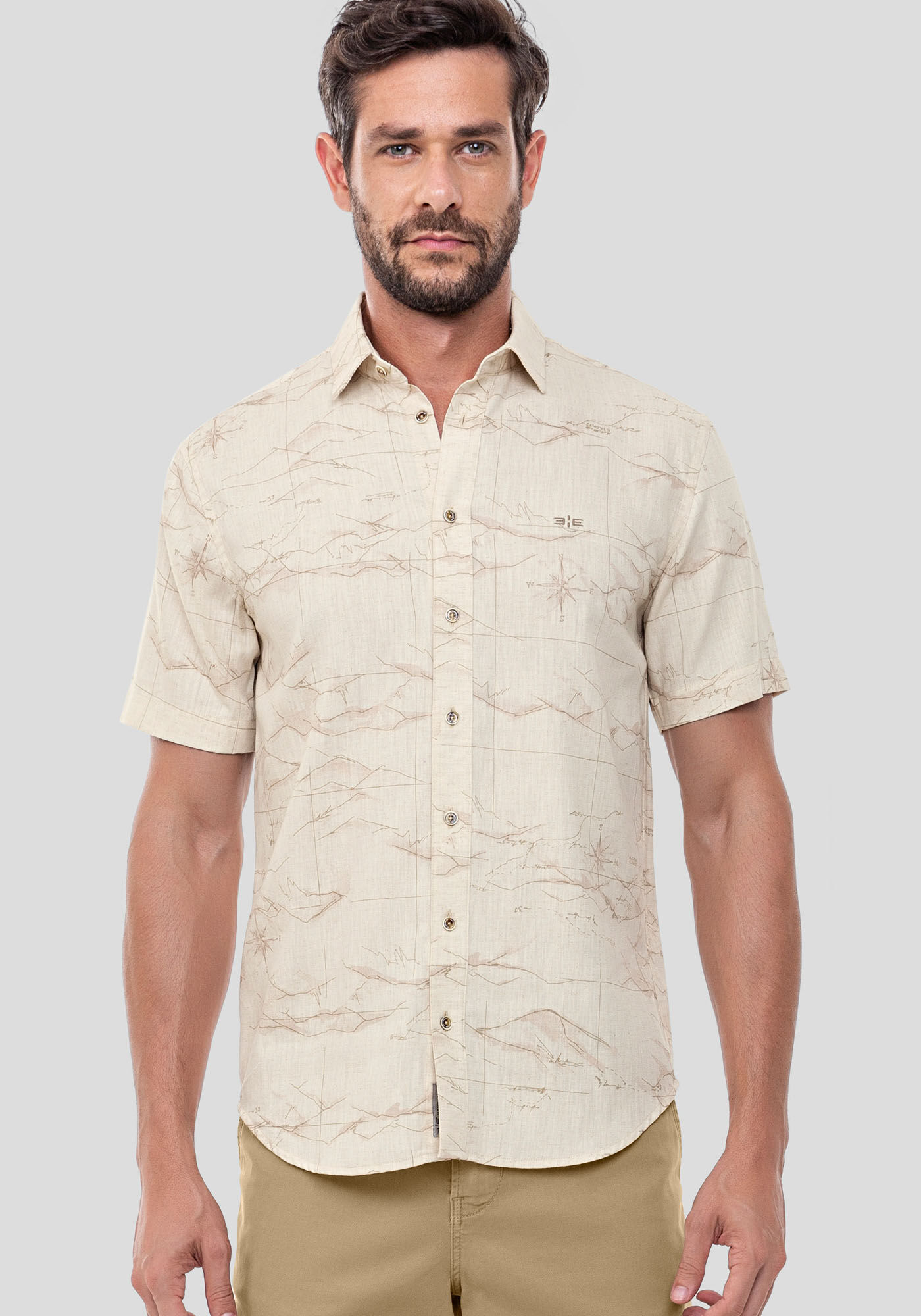 Camisa manga curta hotsell masculina