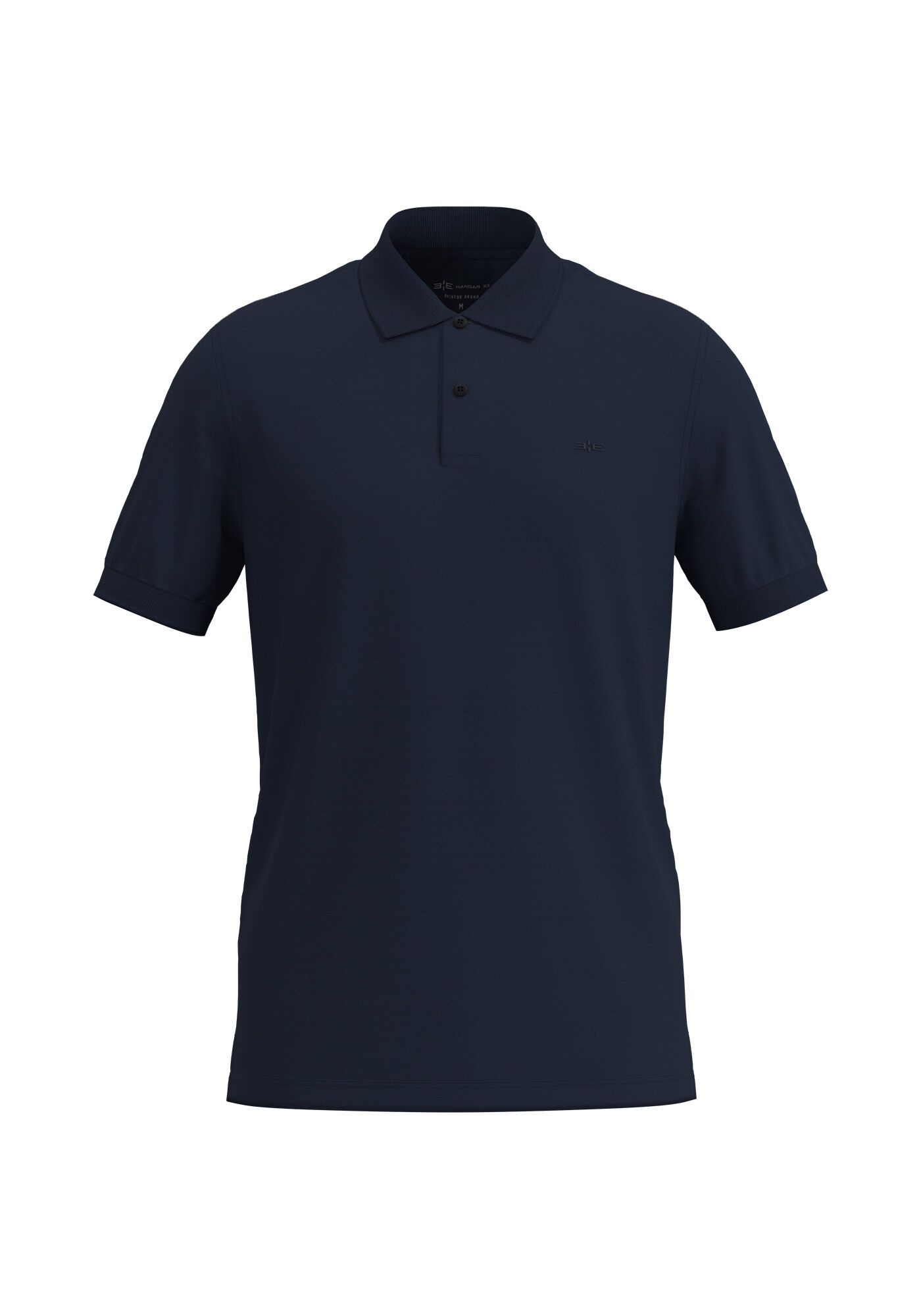 Camisa Polo De Mangas Curtas Colors Em Malha Mercerizada, MARINHO IMPERIO, large.