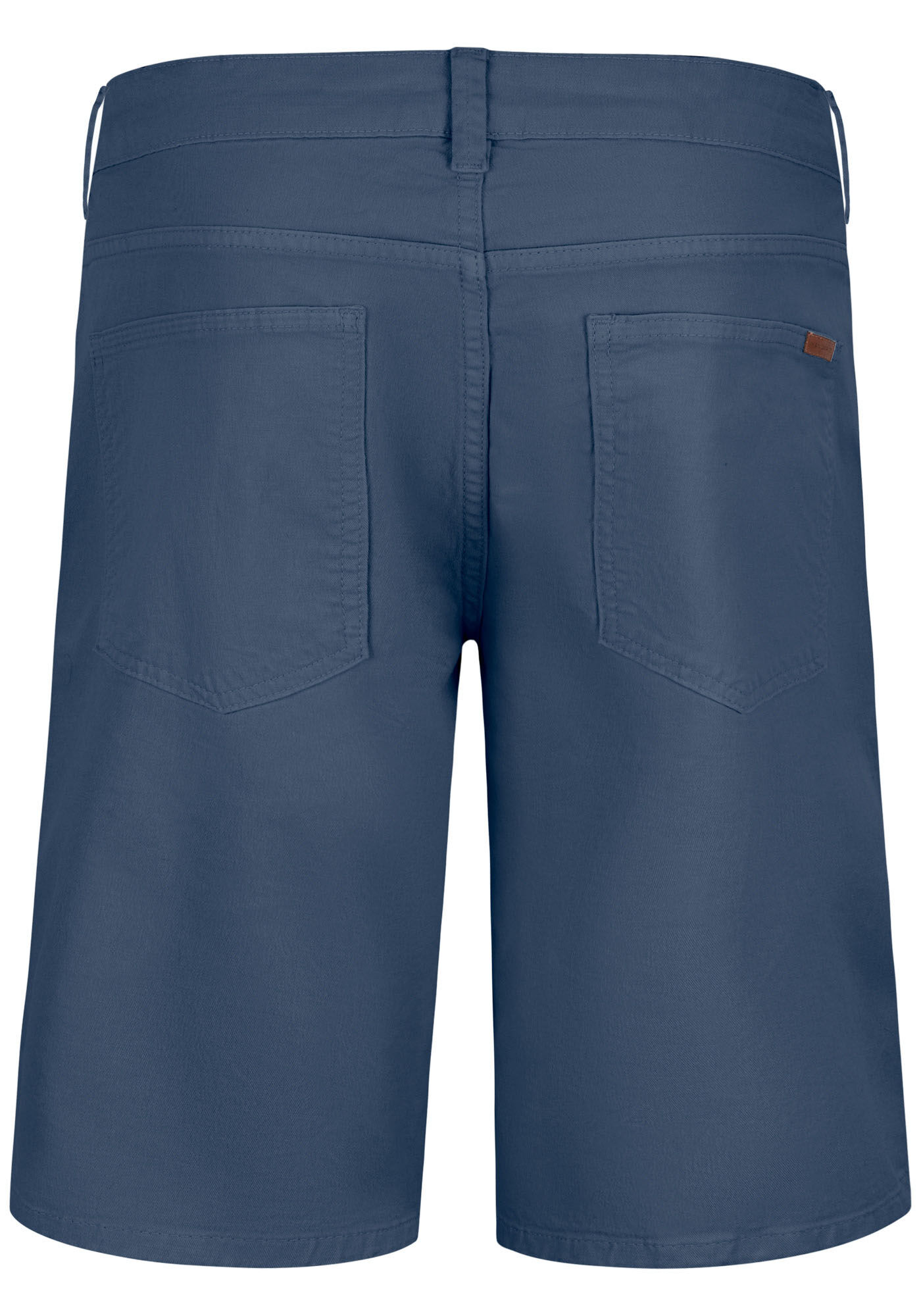 Bermuda Reta Radial Em Sarja Com Elastano, AZUL SEED, large.