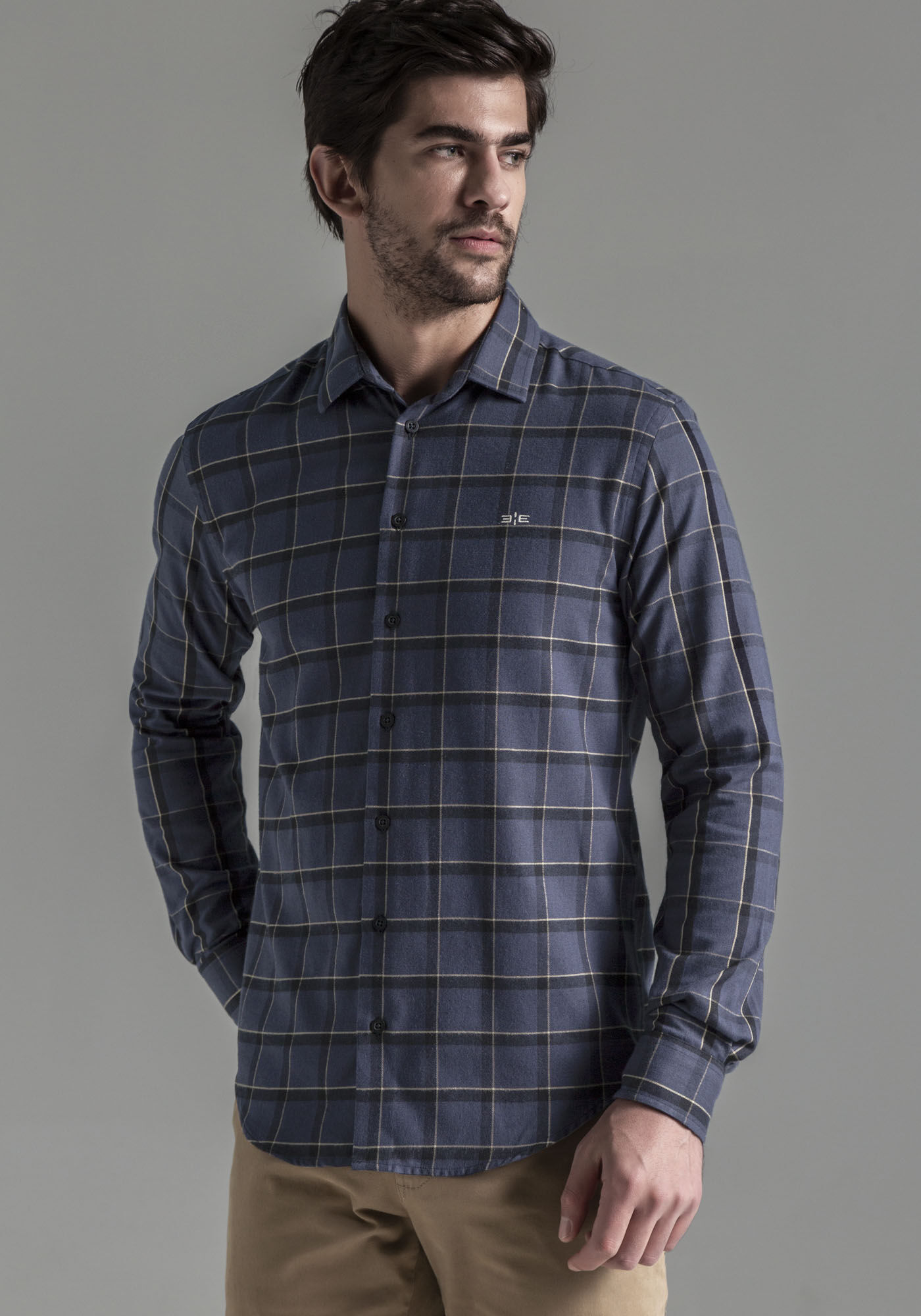 Camisa Masculina em Flanela Tal Pai Tal Filho, MARINHO ACTION, large.