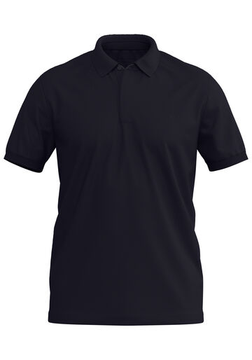 Camisa Polo Masculina em Malha Gold, PRETO REATIVO. Camisa Polo Masculina em Malha Gold, PRETO REATIVO, large.