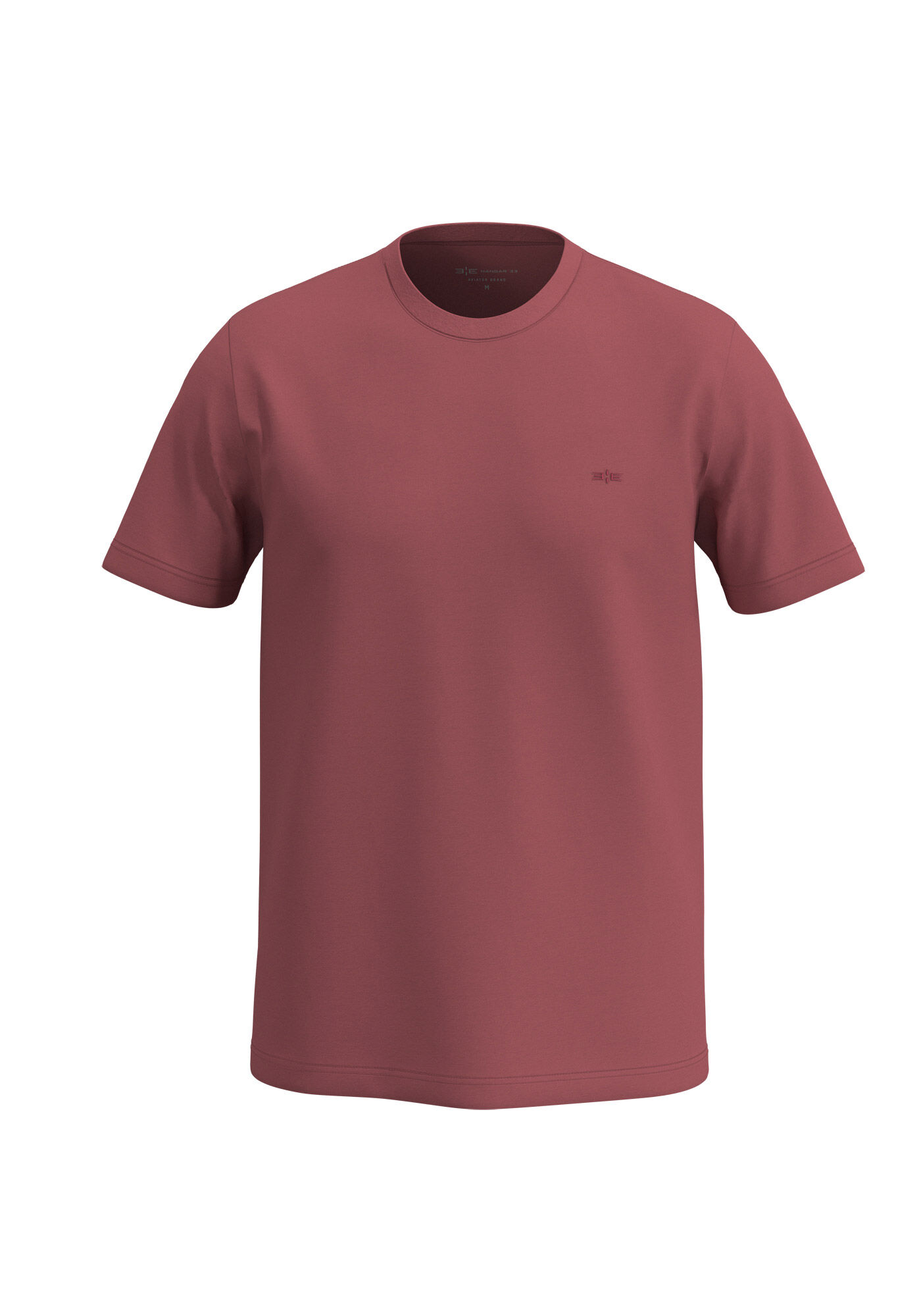 Camiseta B&aacute;sica De Mangas Curtas Colors, ROSA ASTRO, large.