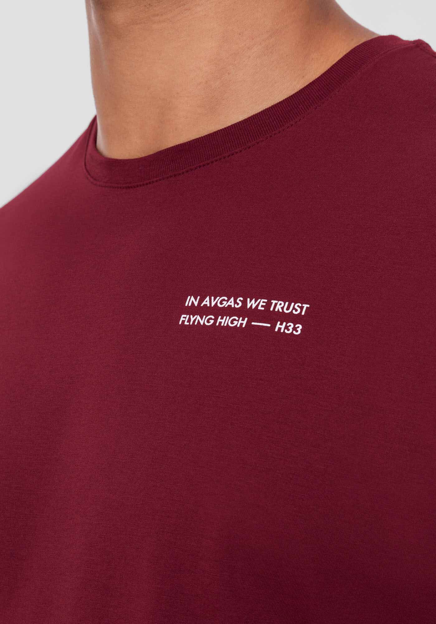 Camiseta Masculina em Algod&atilde;o Pima, BORDO WITCH, large.