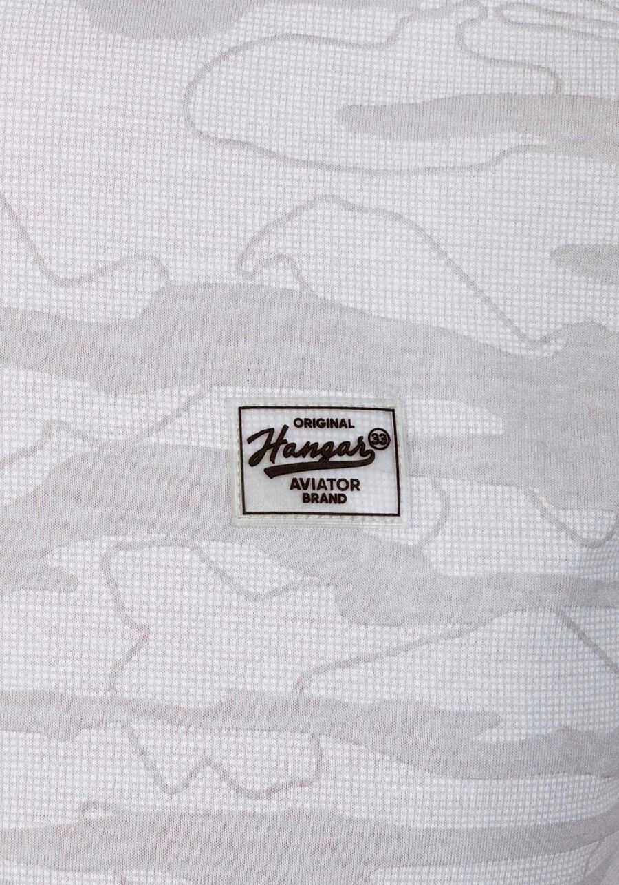 Camiseta CAMU em Malha Tal Pai Tal Filho, GRID CINZA. Camiseta CAMU em Malha Tal Pai Tal Filho, GRID CINZA, large.