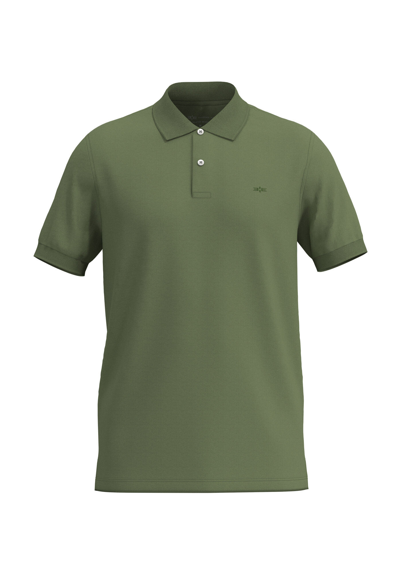 Camisa Polo Colors De Mangas Curtas Em Meia Malha De Algod&atilde;o, VERDE MOVIMENTO, large.