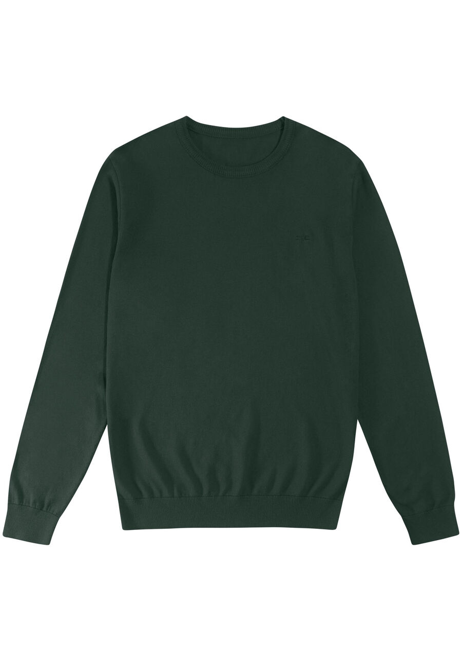 Blusão Masculino em Tricô, VERDE FURIA. Blusão Masculino em Tricô, VERDE FURIA, large.