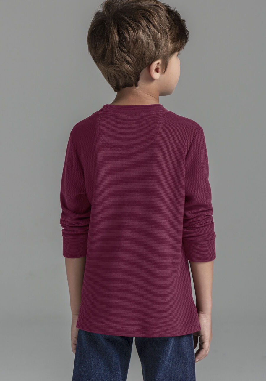 Blusão Infantil Tal Pai Tal Filho, BORDO WITCH. Blusão Infantil Tal Pai Tal Filho, BORDO WITCH, large.