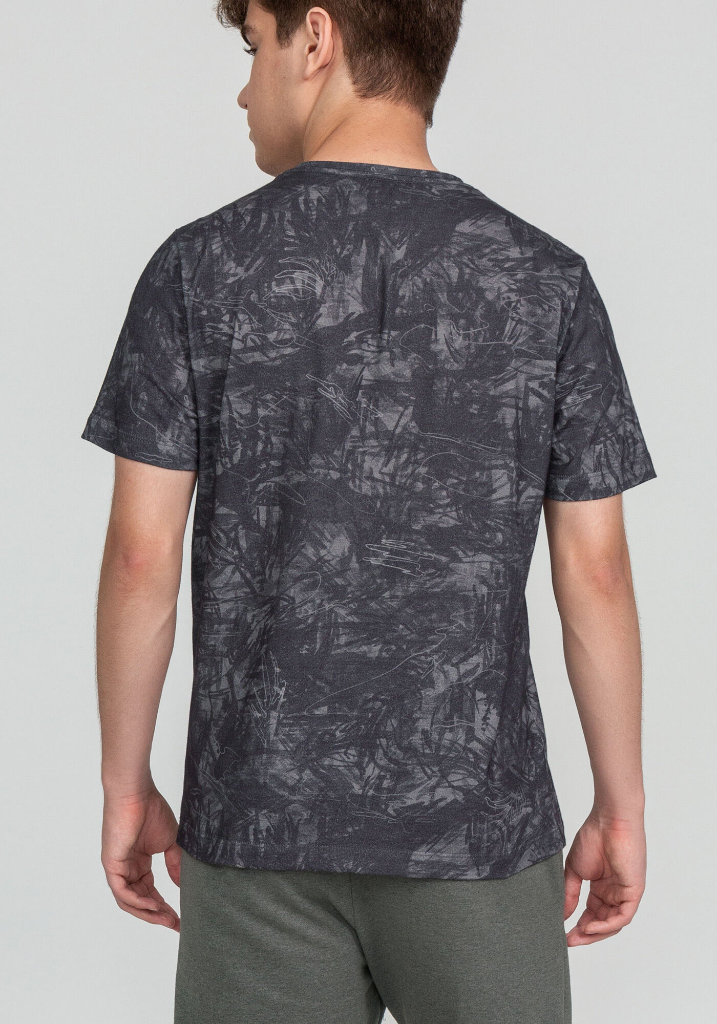 Camiseta Estampada em Malha Juvenil, CAMISETA MEIA MALHA, large.