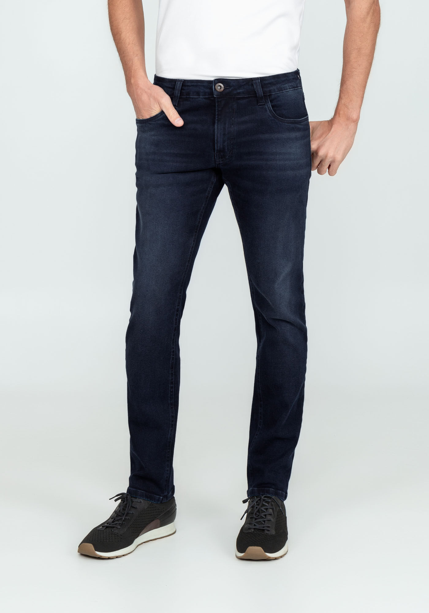 Jeans lavagem escura sales