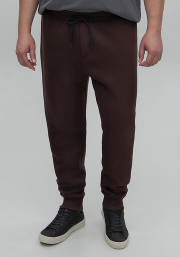 Calça Em Moletom Peluciado Com Cadarço E Bolsos Big & Tall, MARROM EGGPLANT. Calça Em Moletom Peluciado Com Cadarço E Bolsos Big & Tall, MARROM EGGPLANT, large.