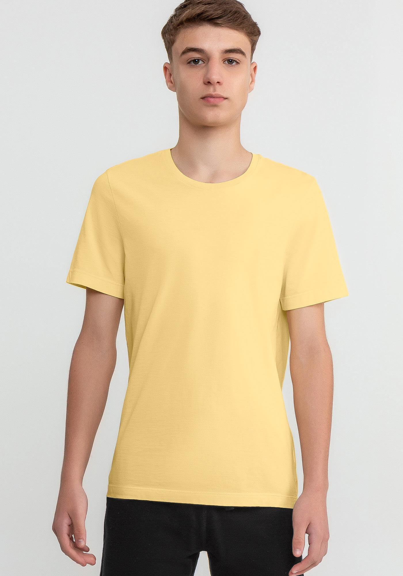 Camiseta Juvenil em Malha Leve B&aacute;sica, 3554 AMARE, large.