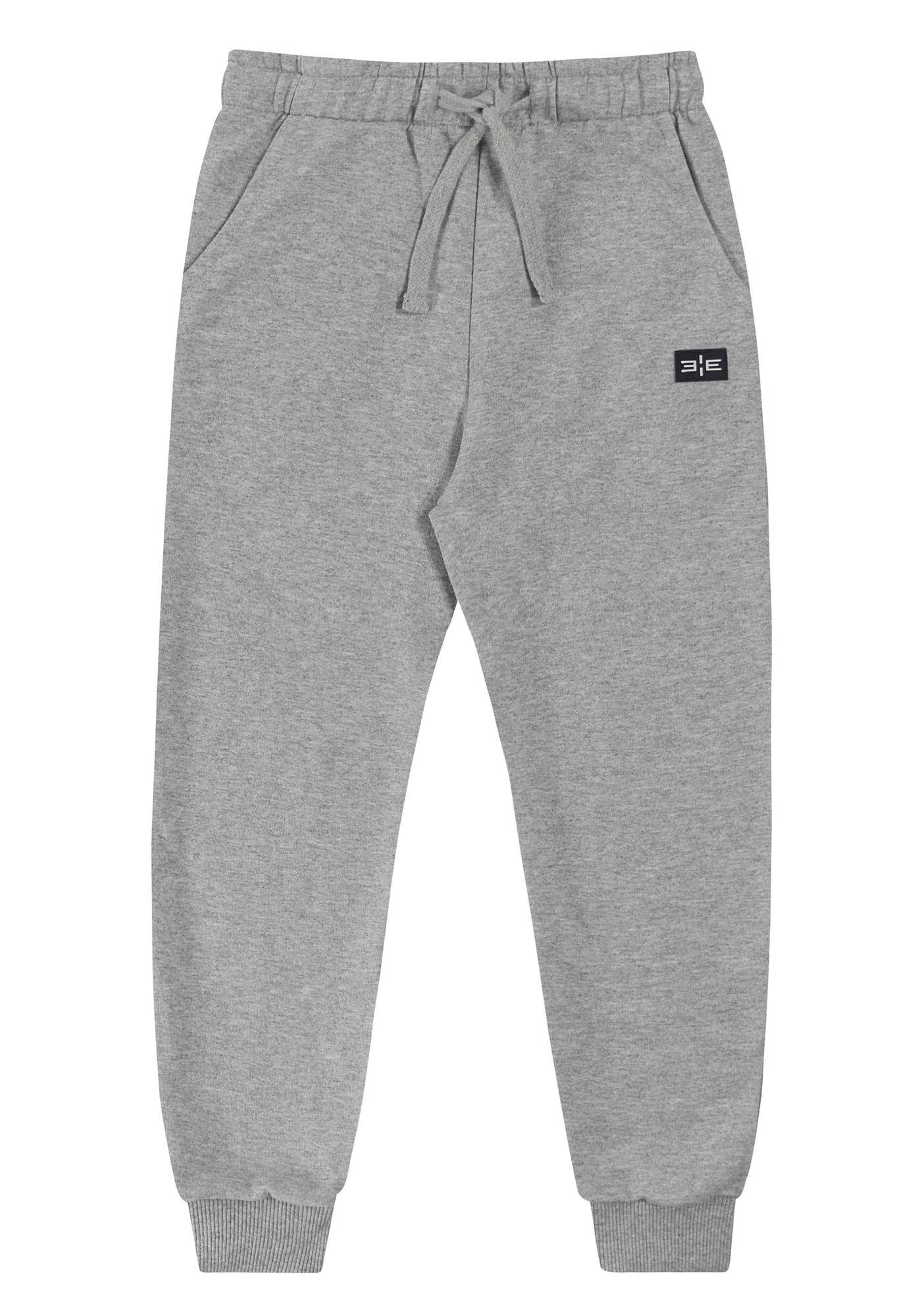 Cal&ccedil;a em Moletom com Bolsos Tal Pai Tal Filho Infantil, MESCLA MEDIO, large.