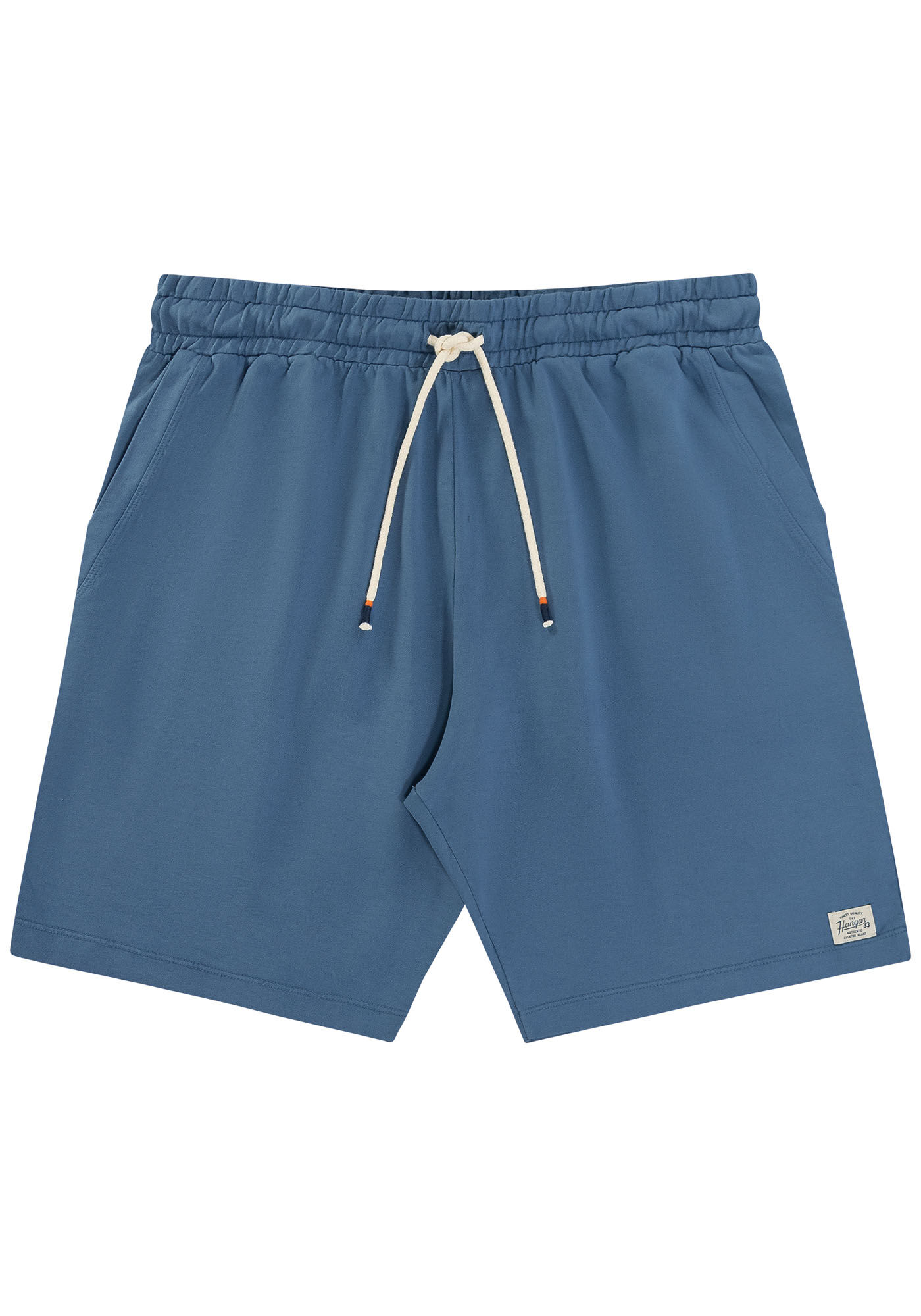 Bermuda Masculina em Moletom Big & Tall, AZUL SEED, large.