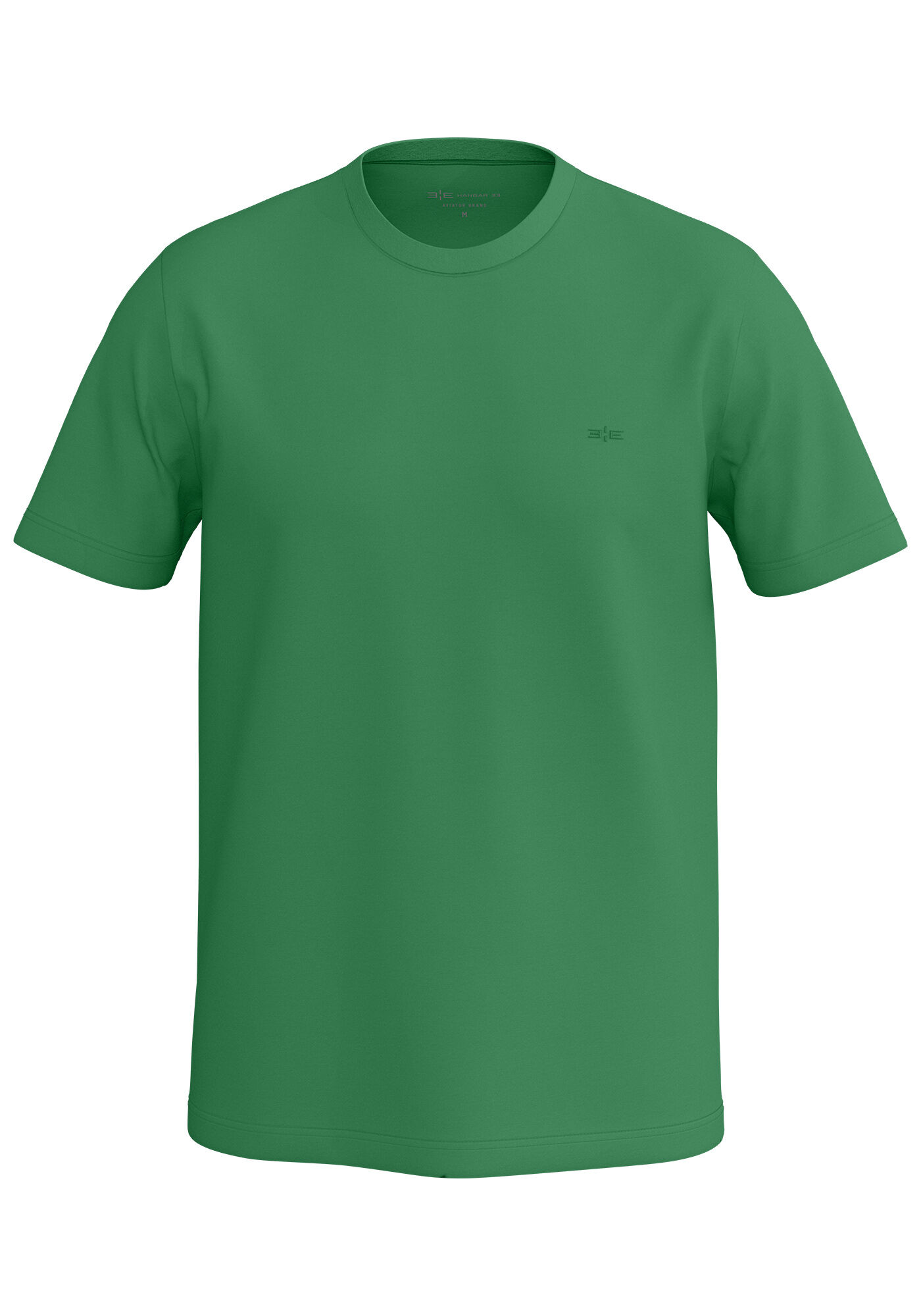Camiseta B&aacute;sica De Mangas Curtas Colors, VERDE GREEN NATURE, large.