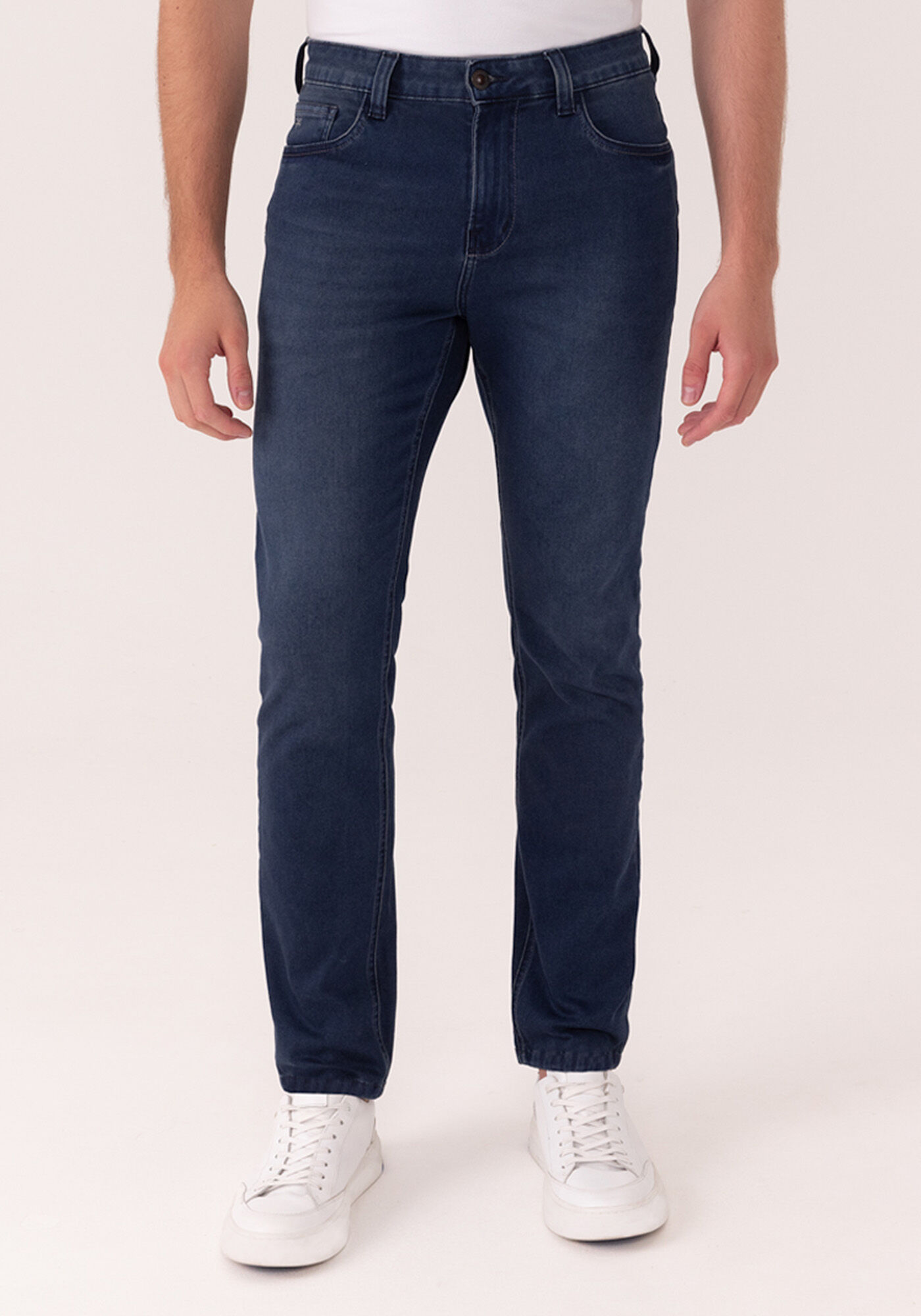 Cal&ccedil;a Jeans Slim Turbofan Com Elastano, JEANS, large.