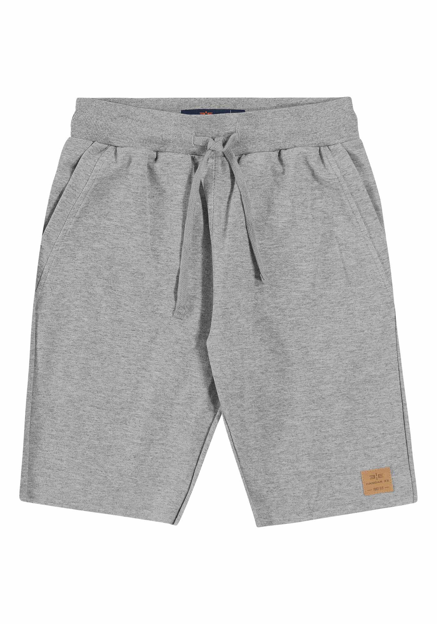 Bermuda Juvenil Masculina em Moletom, MESCLA MEDIO, large.