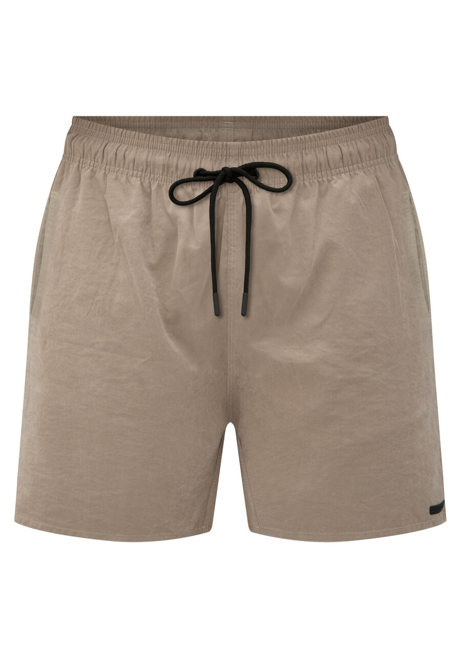 Shorts Com Cós Elástico E Bolsos, BEGE FUSION. Shorts Com Cós Elástico E Bolsos, BEGE FUSION, large.