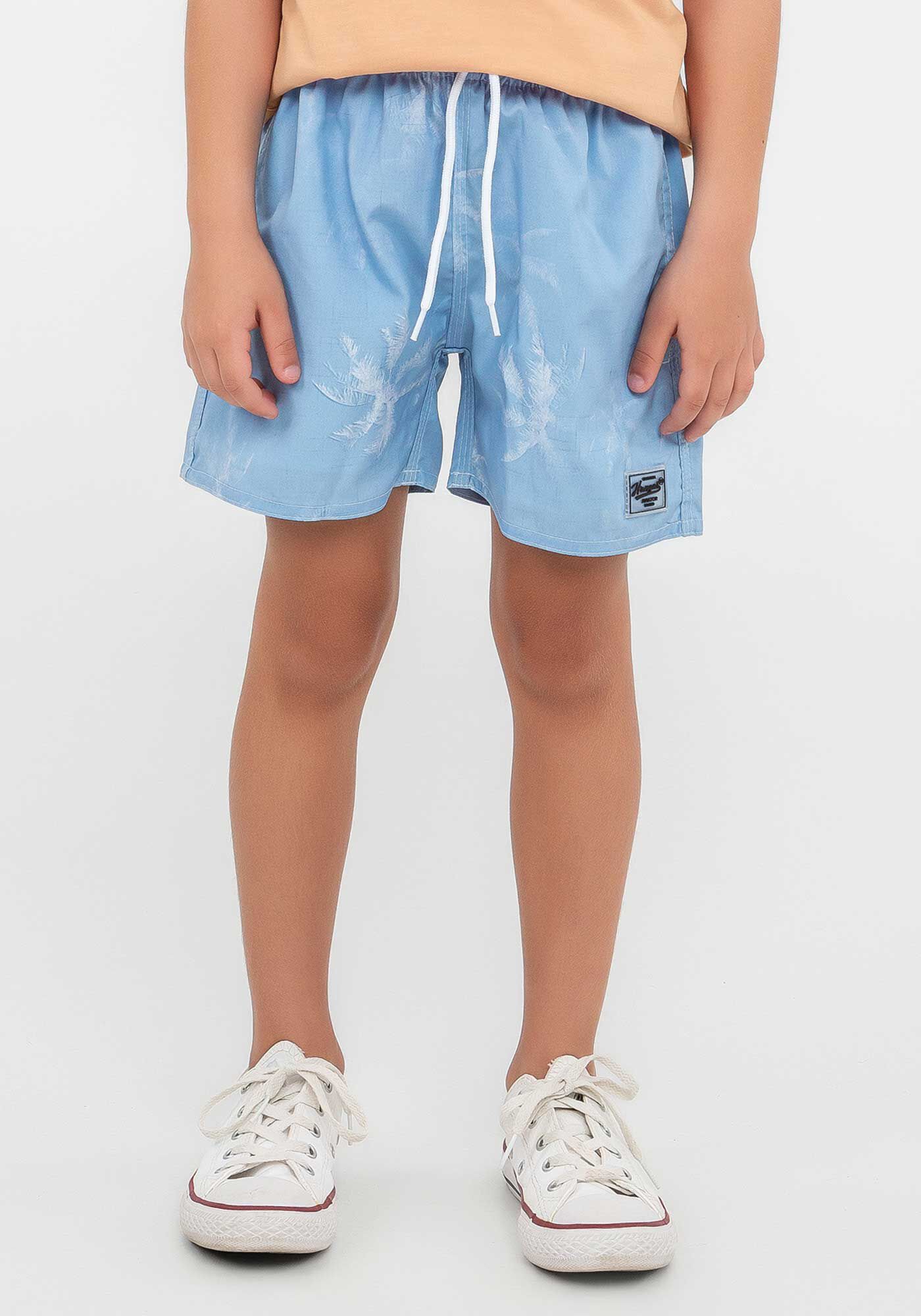 Shorts Infantil Menino Estampado Tal Pai Tal Filho, AZUL BRIGHT, large.