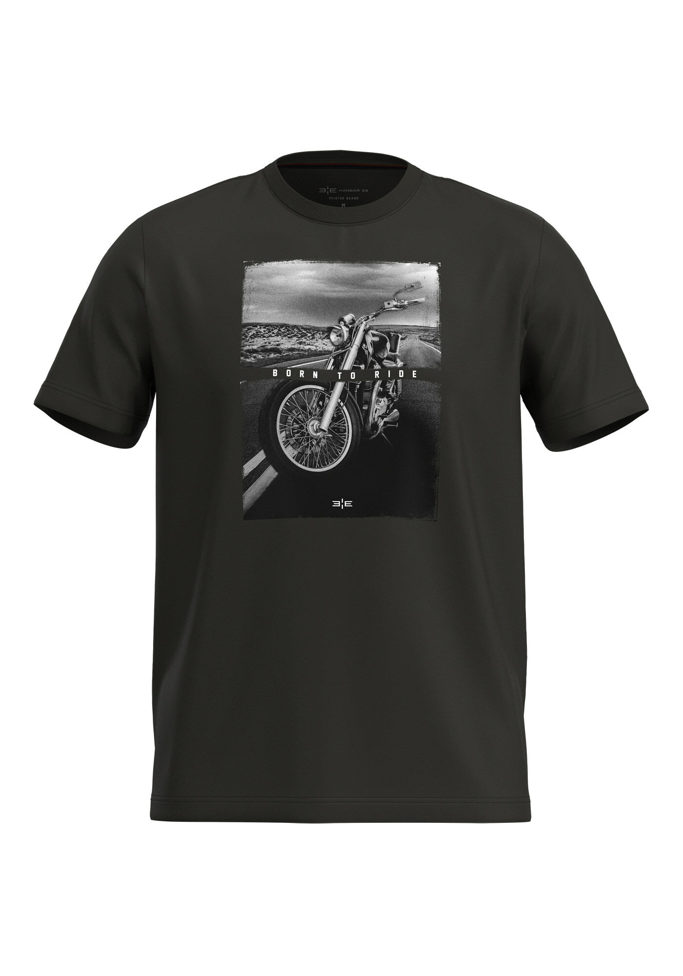 Camiseta Com Mangas Curtas Em Meia Malha Peletizada, PRETO, large.