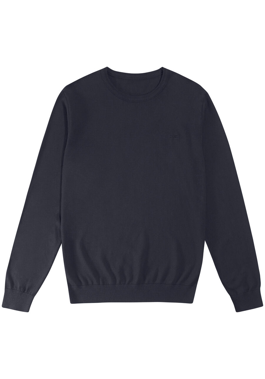 Blusão Masculino em Tricô, CINZA NOTI. Blusão Masculino em Tricô, CINZA NOTI, large.